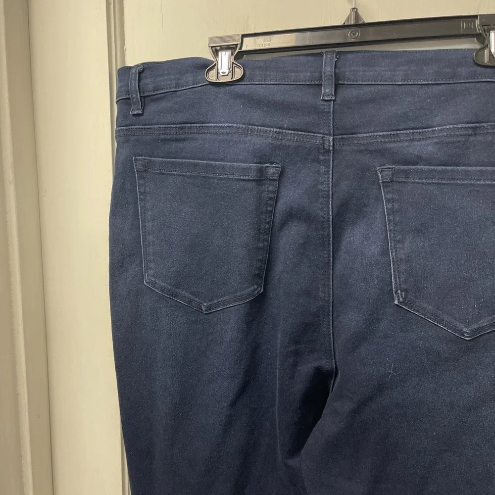 Dg2 by Diane Gilman Ladies' Virtual Stretch Denim Jeans Size 16W- Blue